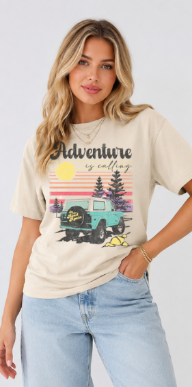 Adventure Is Calling Tee