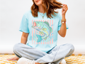 Bass Fishing Graphic Tee