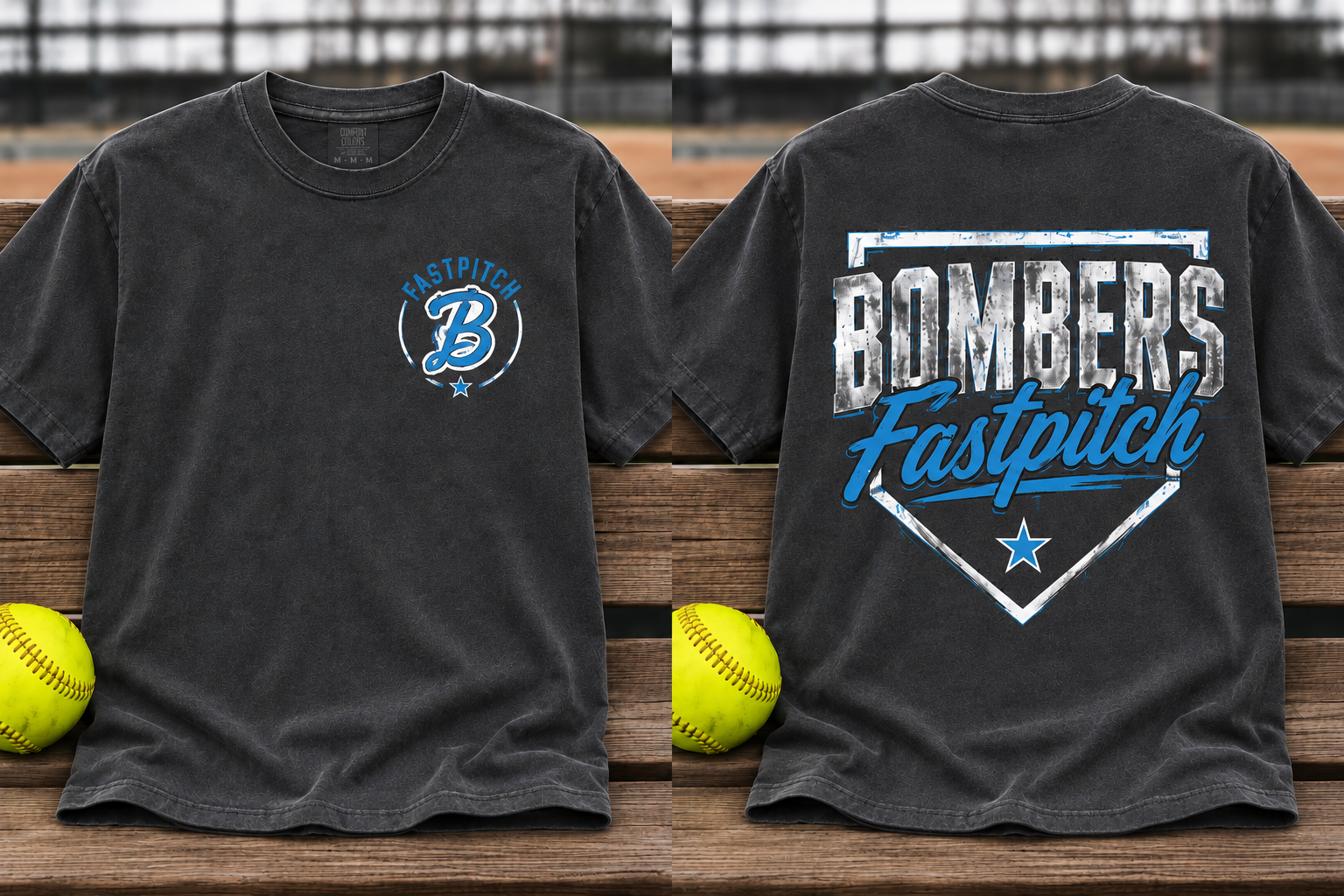 Bombers Fastpitch Base Tee