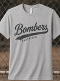 Bombers Fastpitch Vintage Script Tee