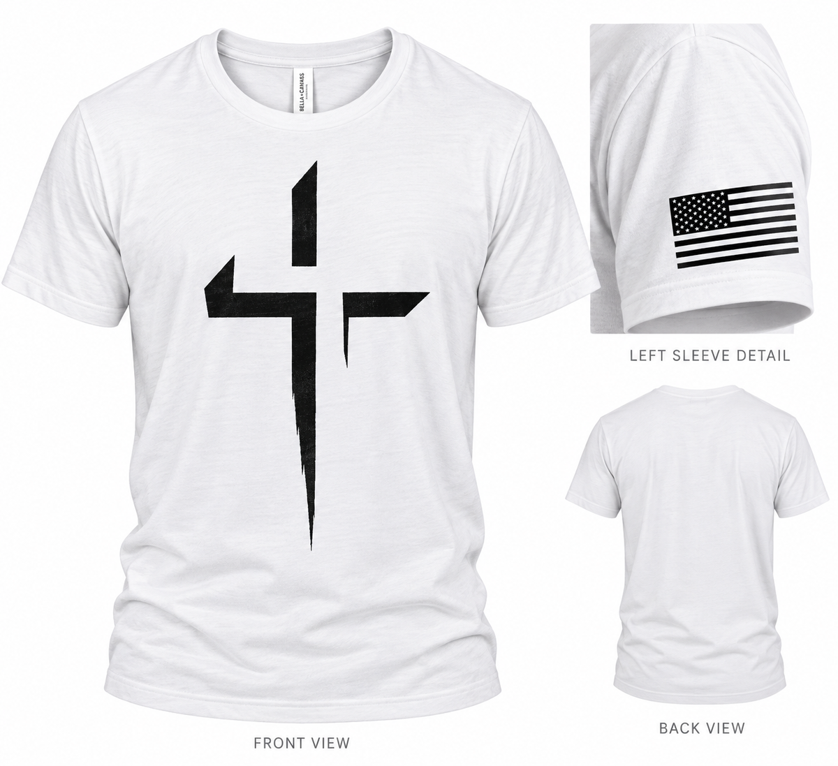 Cross & Flag Tee